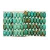 Picture of Turquoise Oval Stabilized Kingman Cabochon 7x14mm