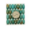 Picture of Turquoise Oval Stabilized Kingman Cabochon 7x14mm