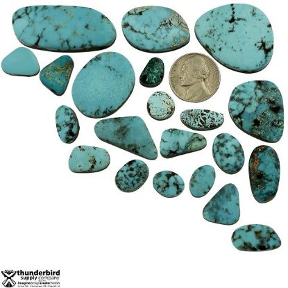 Picture of Blue Gem Turquoue Cabochon