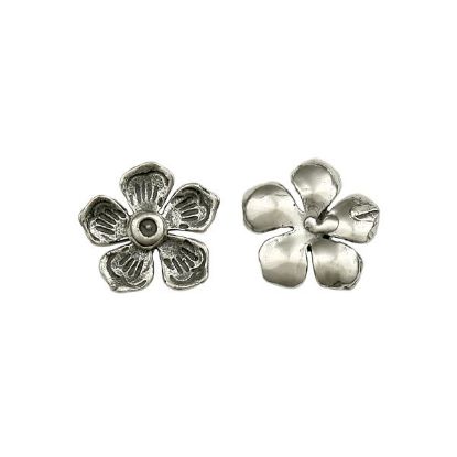 Picture of Sterling Silver Machine Cast Rosette 11/16 Inch Diameter