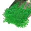 Picture of Size 10 Seed Beads, Green Color-Lined, Approximately 25 Grams