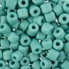 Picture of Czech Glass Rola Beads, Opaque Turquoise, 4.5mm