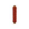 Picture of Burnt Orange Wax Poly Thread 75 Feet .015 Inch